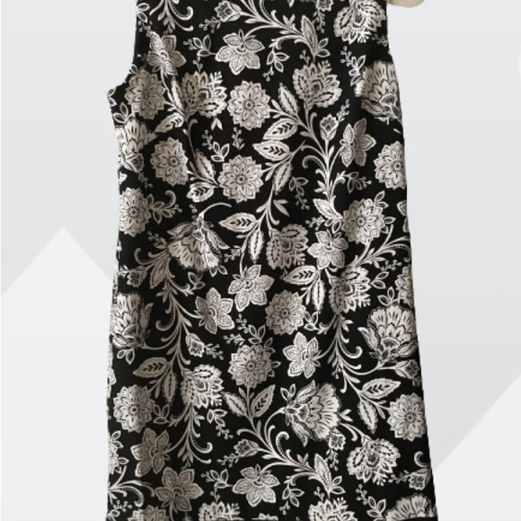 Alyx Black and White Floral Dress  Size 12 - Picture 8 of 8